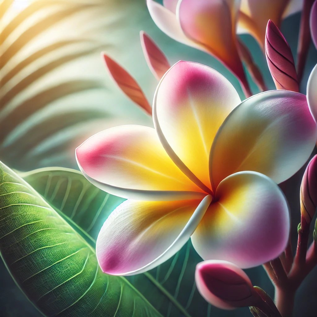 Picture of Frangipani note